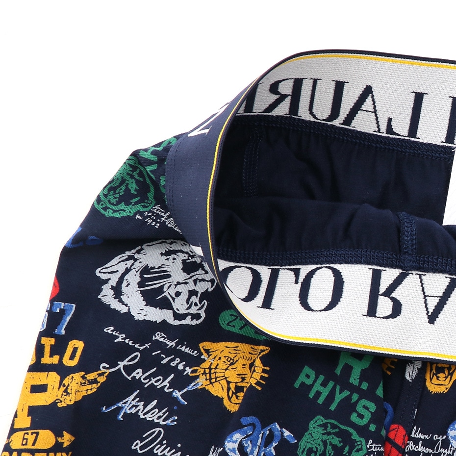 Collegiate Print ボクサーブリーフ 20FW ポロ ラルフ ローレン【前開き】(RM3-S308)