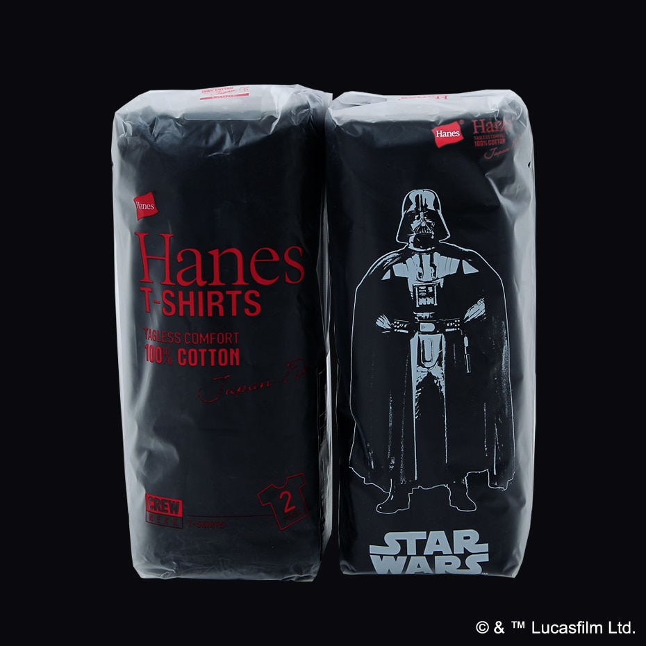 Hanes Japan Fit ”STAR WARS” Special Limited Pack