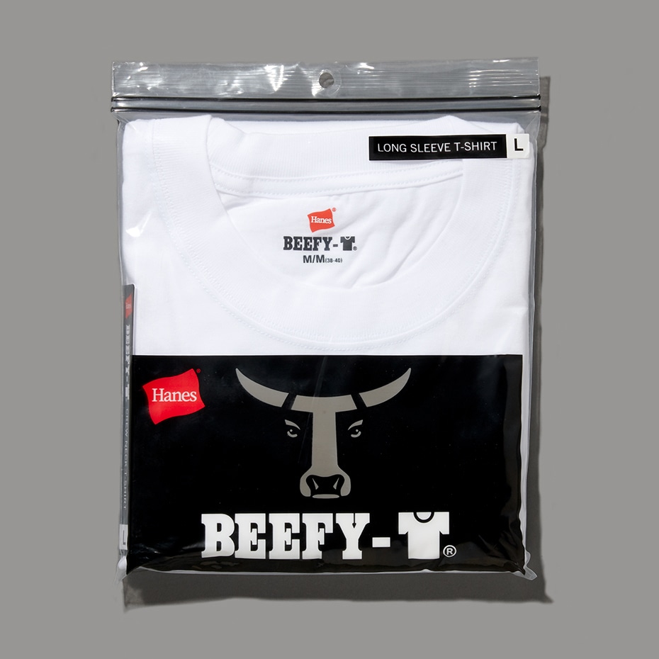 ビーフィーロングスリーブTシャツ 20SS BEEFY-T ヘインズ(H5186)