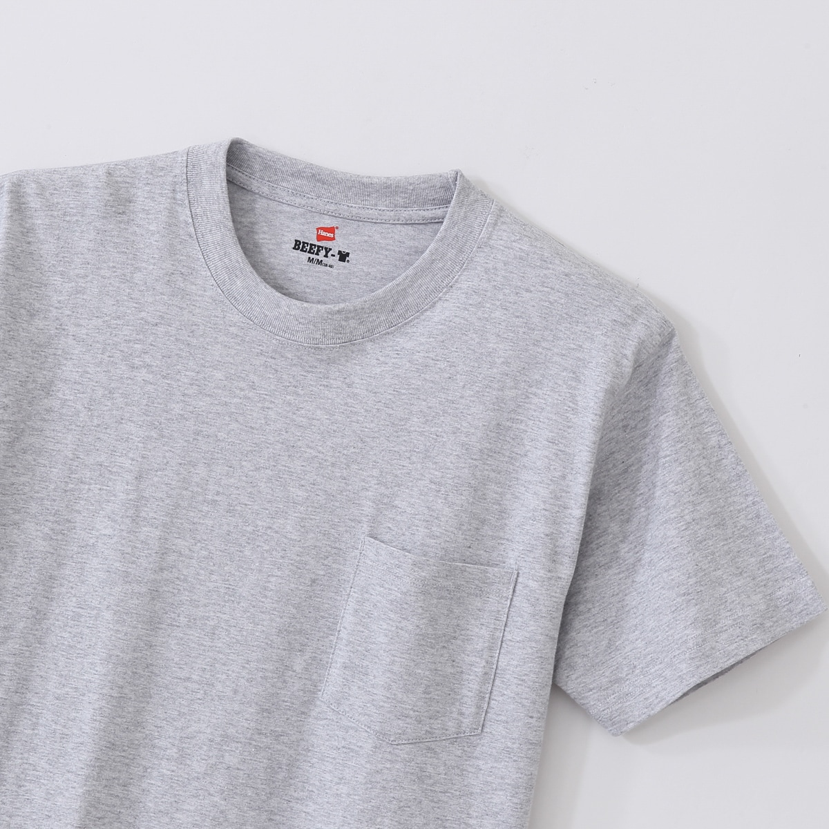 ビーフィーポケットTシャツ 20SS BEEFY-T ヘインズ(H5190)