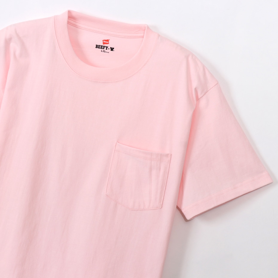 ビーフィーポケットTシャツ 19SS BEEFY-T ヘインズ(H5190)