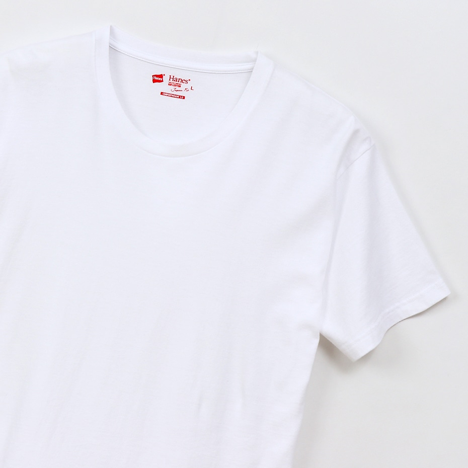 ジャパンフィット【2枚組】クルーネックTシャツ 5.3oz 19SS【春夏新作】Japan Fit ヘインズ(H5310)