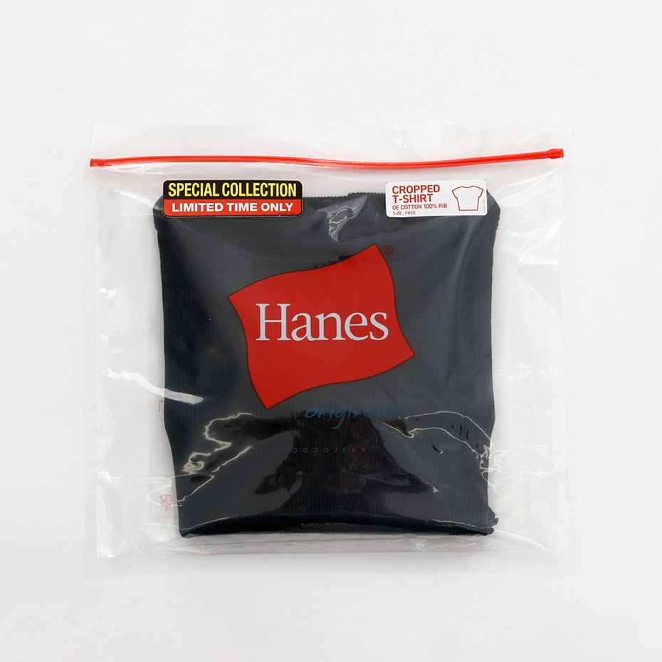 Hanes originalsクロップTシャツ by THE DODO JEAN 25FW ヘインズ(HW1-C101)