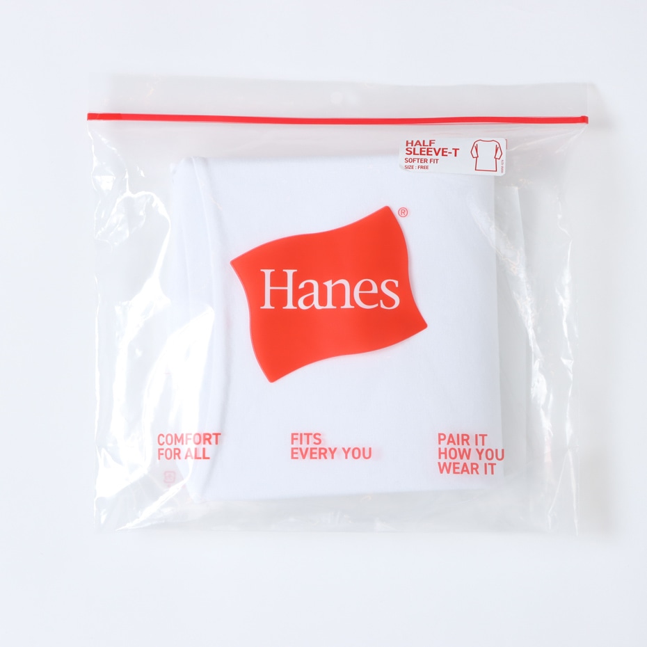 {[glbNn[tX[uTVc 24SS Hanes wCY(HW1-Z101)