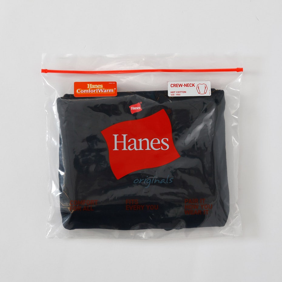 Hanes originals クルーネックTシャツ 25FW ヘインズ(HW4-C106)