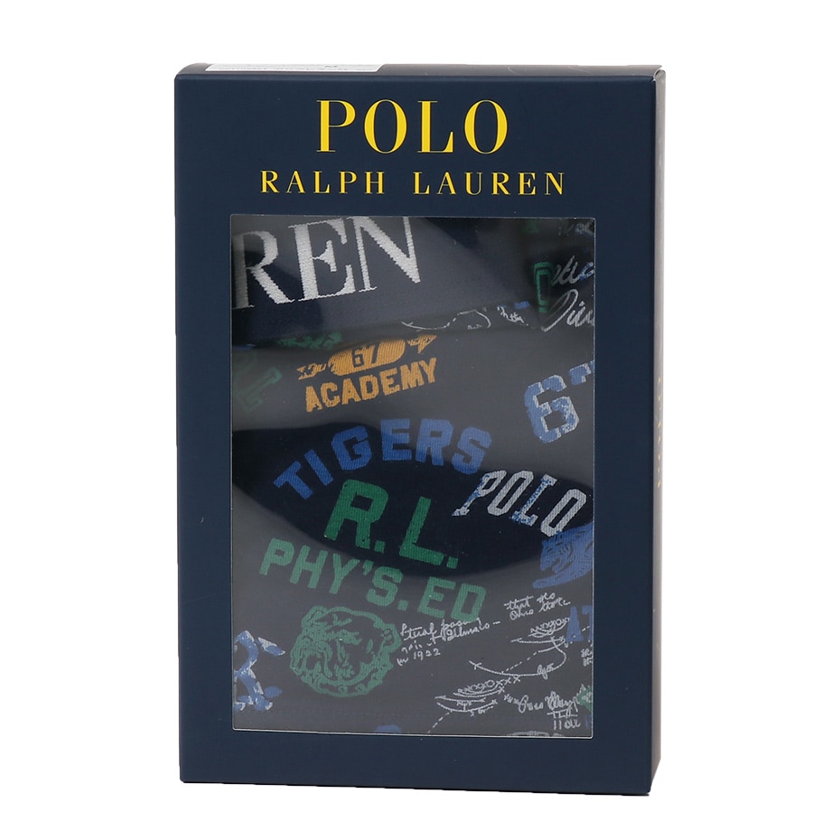 Collegiate Print ボクサーブリーフ 20FW ポロ ラルフ ローレン【前開き】(RM3-S308)