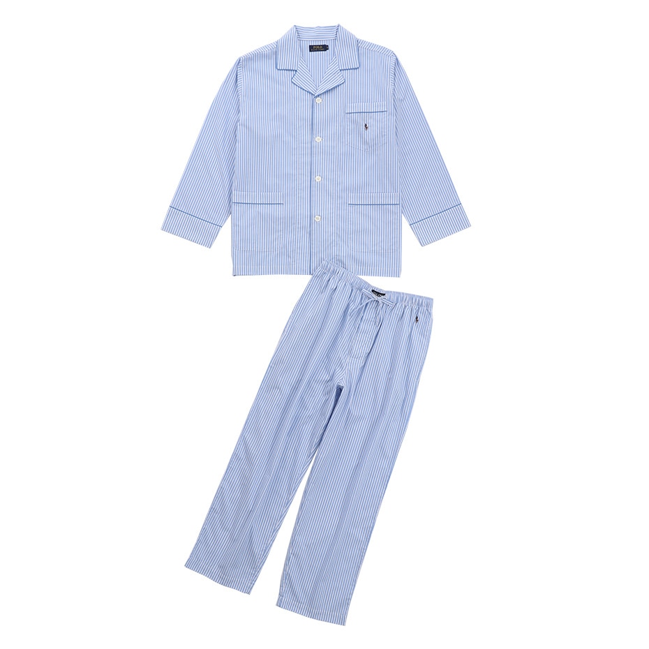 Albert Stripe パジャマ 20FW ポロ ラルフ ローレン(RM6-R302)