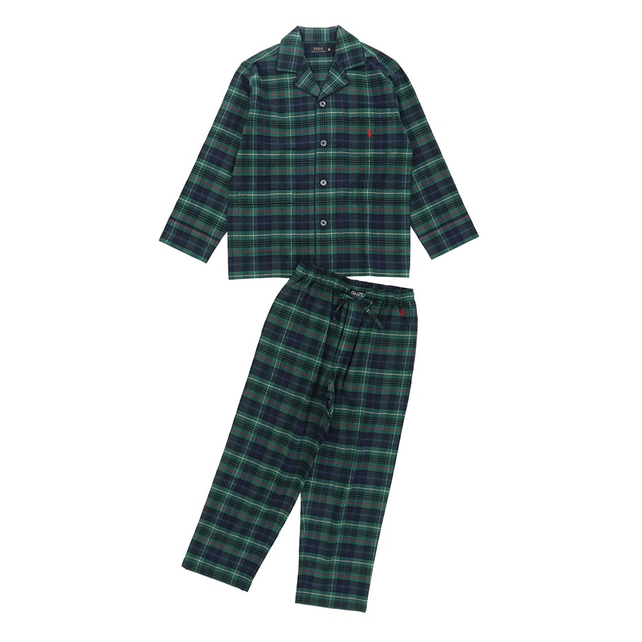 Yale Plaid パジャマ 20FW ポロ ラルフ ローレン(RM6-S305)