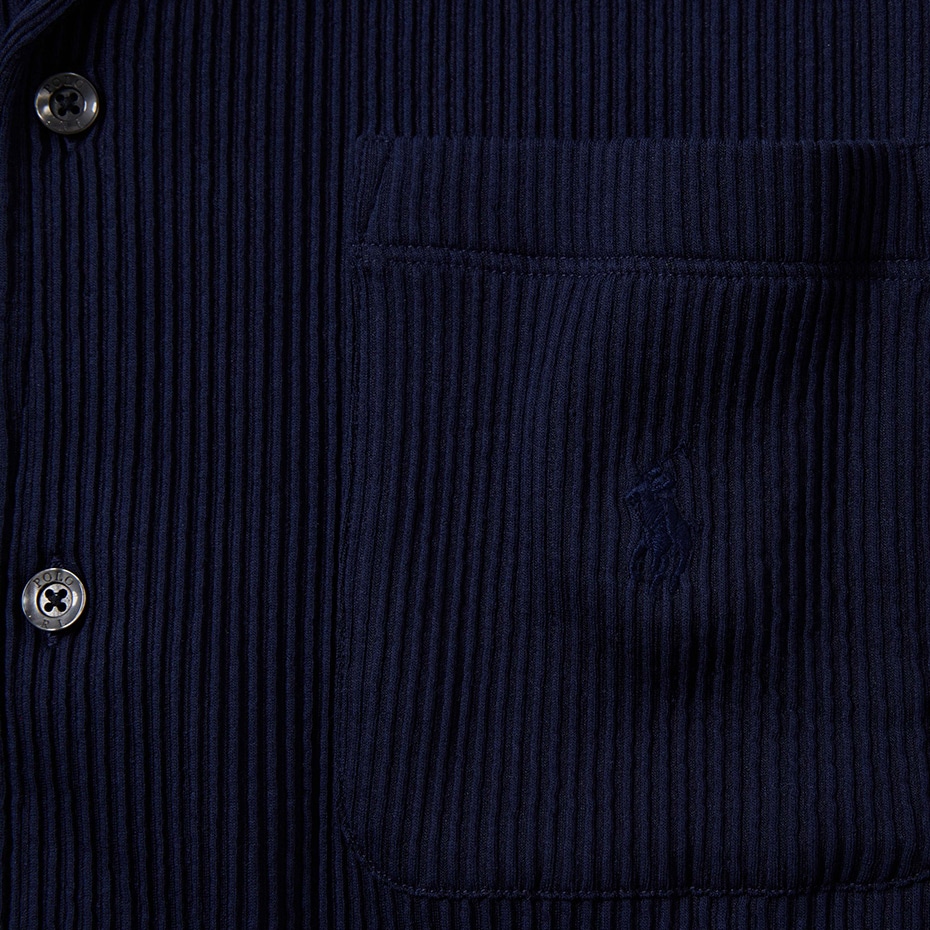 ニットシアサッカー PJトップ 25SS ポロ ラルフ ローレン (RM8-B208)