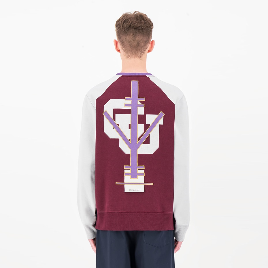 champion print sweatshirt