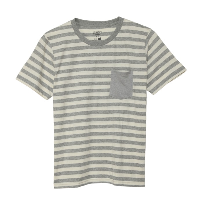ボーダーポケットTシャツ 15FW ヘインズカジュアル ヘインズ(H3-C302)