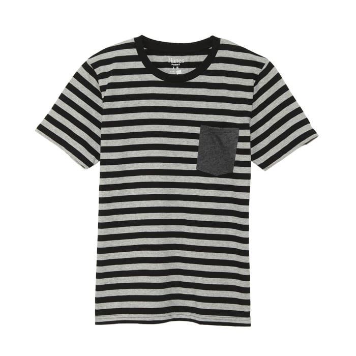 ボーダーポケットTシャツ 15FW ヘインズカジュアル ヘインズ(H3-C302)