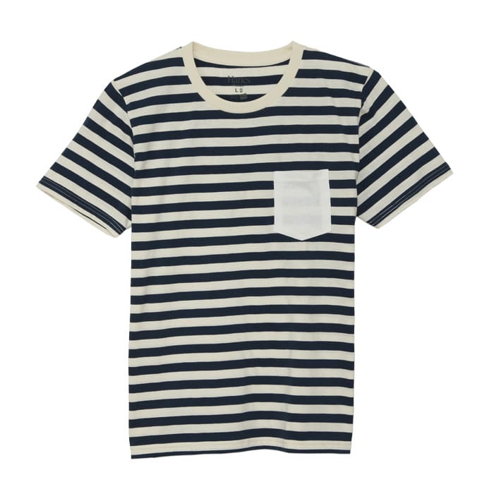 ボーダーポケットTシャツ 15FW ヘインズカジュアル ヘインズ(H3-C302)