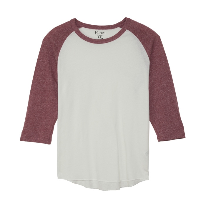 3/4スリーブ【7分袖】ラグランTシャツ 15FW ヘインズカジュアル ヘインズ(H3-C401)