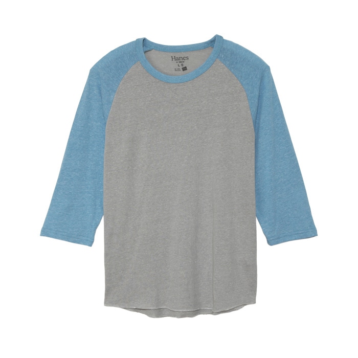 3/4スリーブ【7分袖】ラグランTシャツ 15FW ヘインズカジュアル ヘインズ(H3-C401)