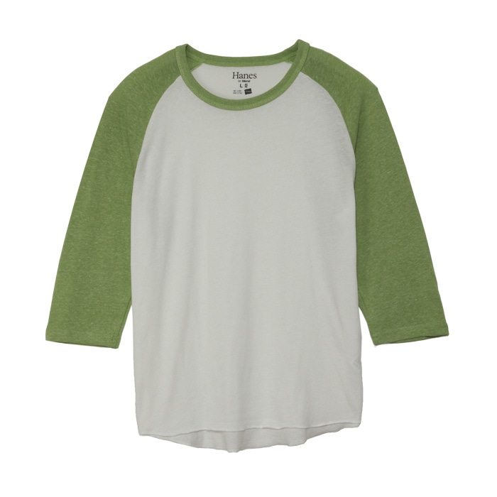 3/4スリーブ【7分袖】ラグランTシャツ 15FW ヘインズカジュアル ヘインズ(H3-C401)