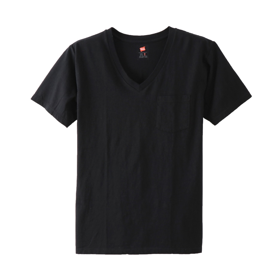 ポケット付きVネックTシャツ ヘインズスポーツウェア ヘインズ(H3-M311)