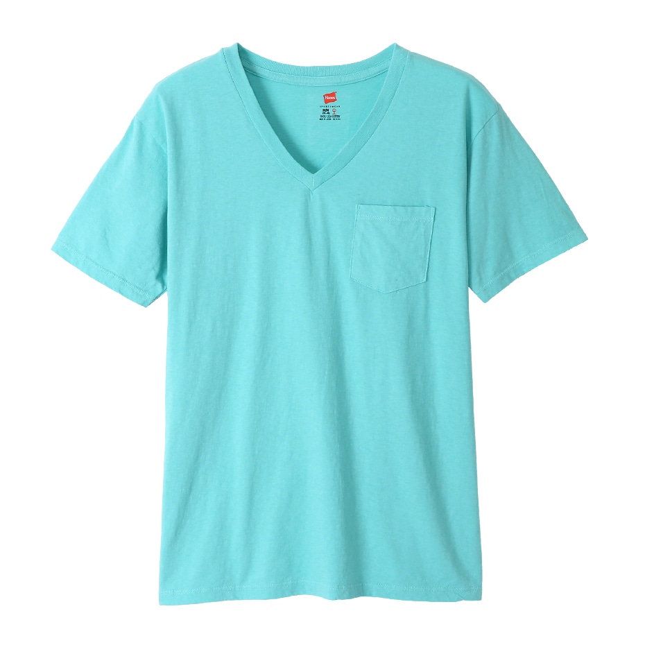 ポケット付きVネックTシャツ ヘインズスポーツウェア ヘインズ(H3-M311)