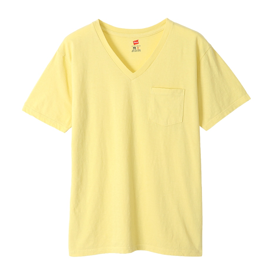 ポケット付きVネックTシャツ ヘインズスポーツウェア ヘインズ(H3-M311)