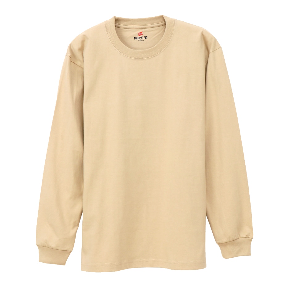 ビーフィーロングスリーブTシャツ 19FW BEEFY-T ヘインズ(H5186)