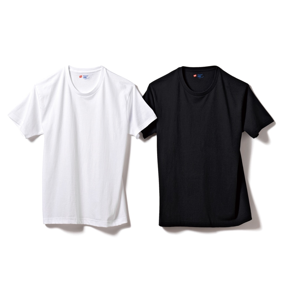 ジャパンフィット ブルーパック【2枚組】クルーネックTシャツ 18FW Japan Fit ヘインズ(H5220)