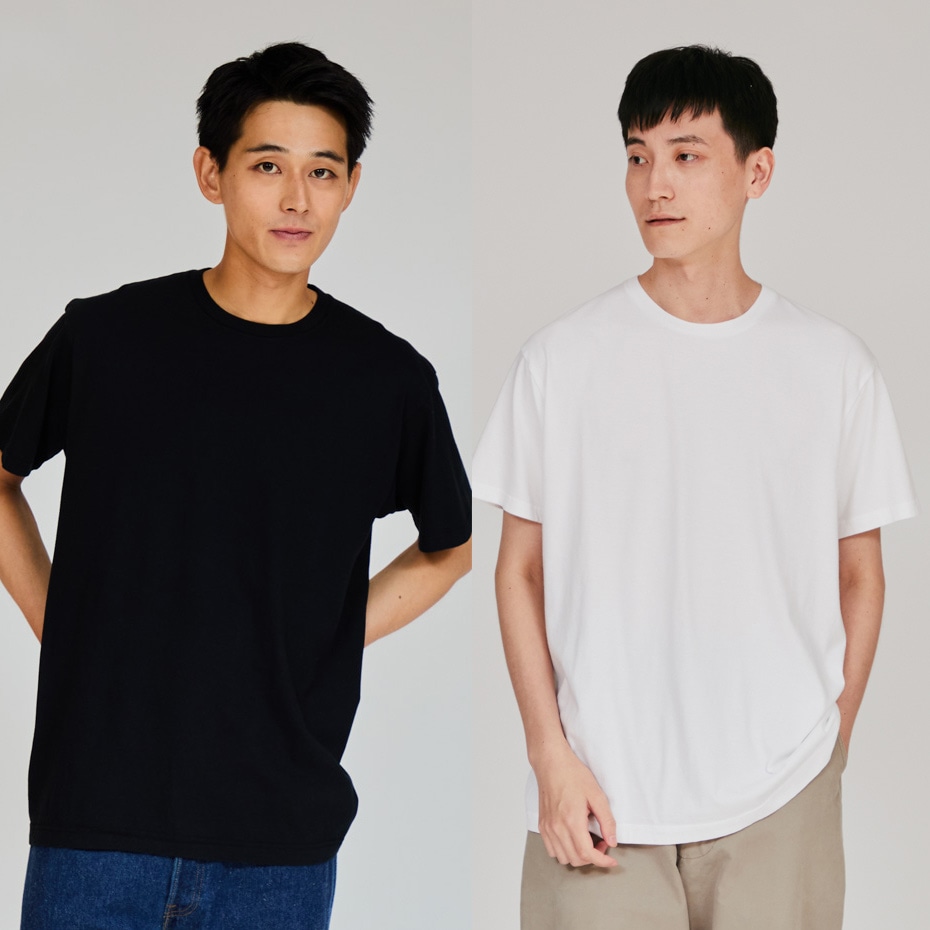 ジャパンフィット【2枚組】クルーネックTシャツ 5.3oz 25SS Japan Fit ヘインズ(H5320)