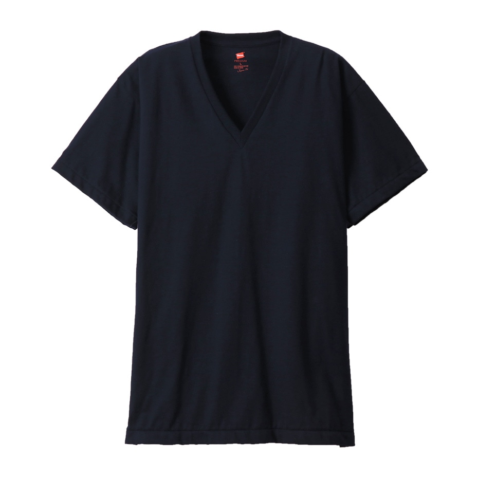 ヘインズ プレミアムジャパンフィット VネックTシャツ 20SS PREMIUM Japan Fit(HM1-F002)