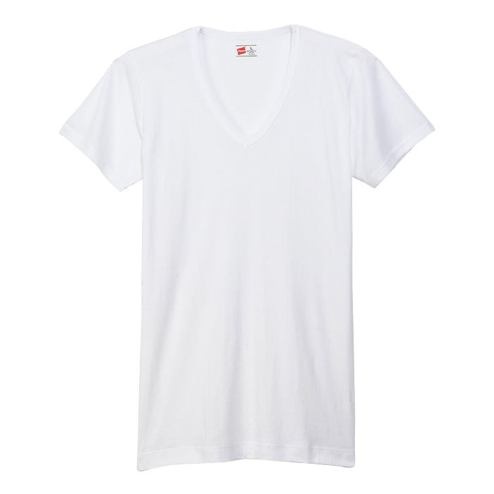 【2枚組】ビズ魂 VネックTシャツ 17FW 魂シリーズ ヘインズ(HM1-G702)