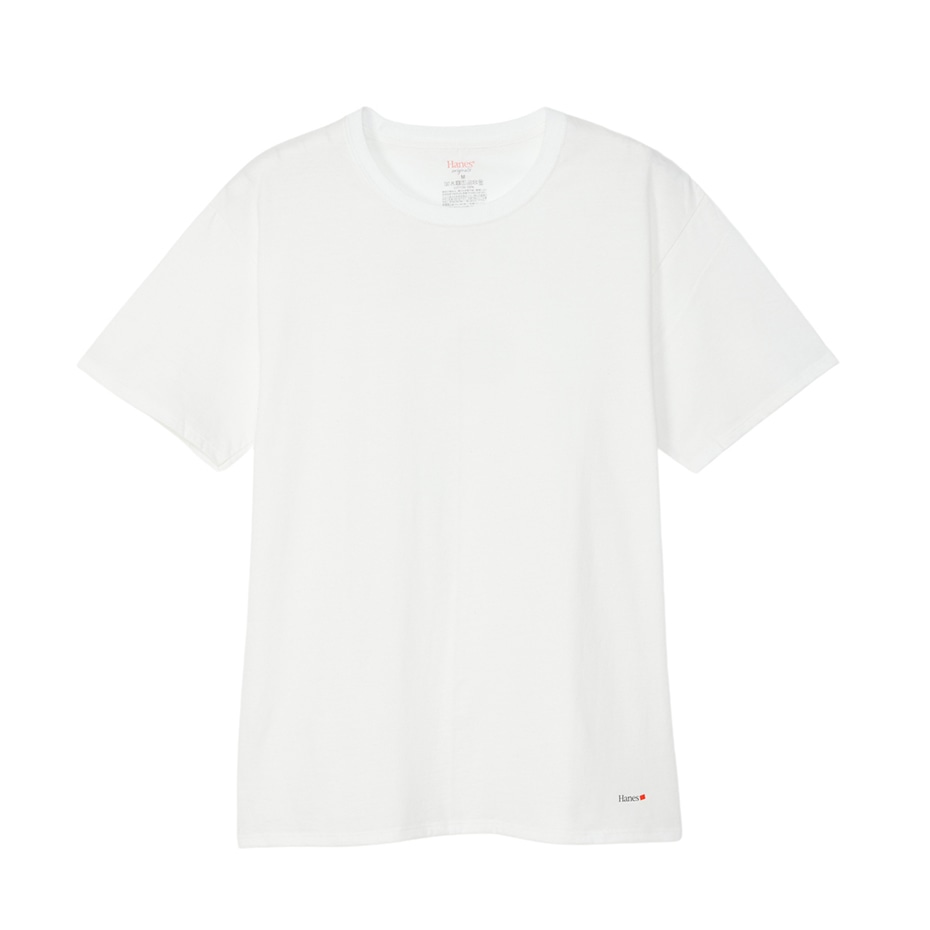 【2枚組】 Hanes originalsリングスパン クルーネックTシャツ 25SS ヘインズ(HM1EB701)