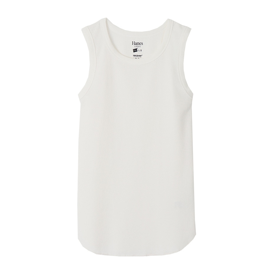ワッフルタンクトップ Hanes colors ヘインズ(HM3-R101)