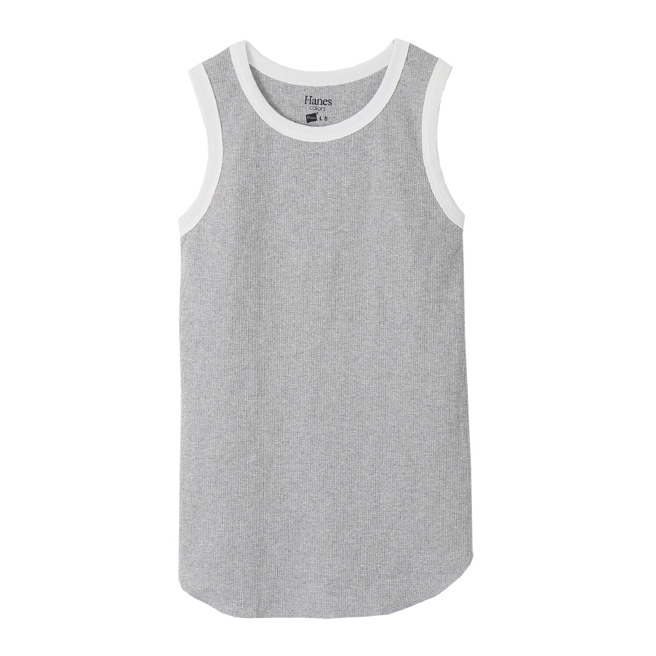 ワッフルタンクトップ 20SS Hanes colors ヘインズ(HM3-R101)