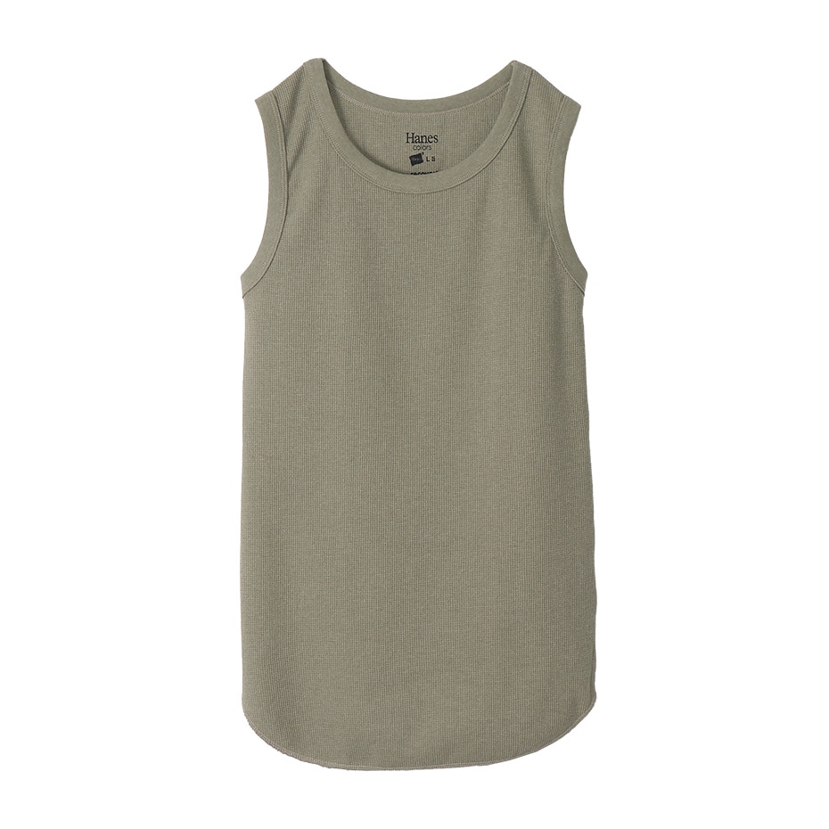 ワッフルタンクトップ 20SS Hanes colors ヘインズ(HM3-R101)