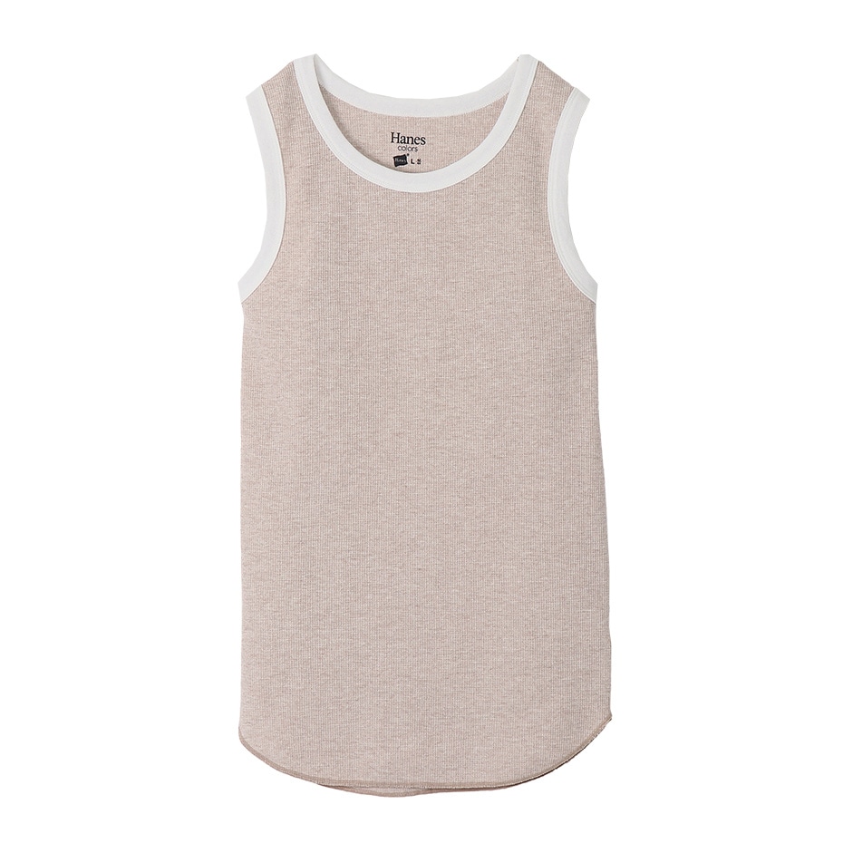 ワッフルタンクトップ 20SS Hanes colors ヘインズ(HM3-R101)