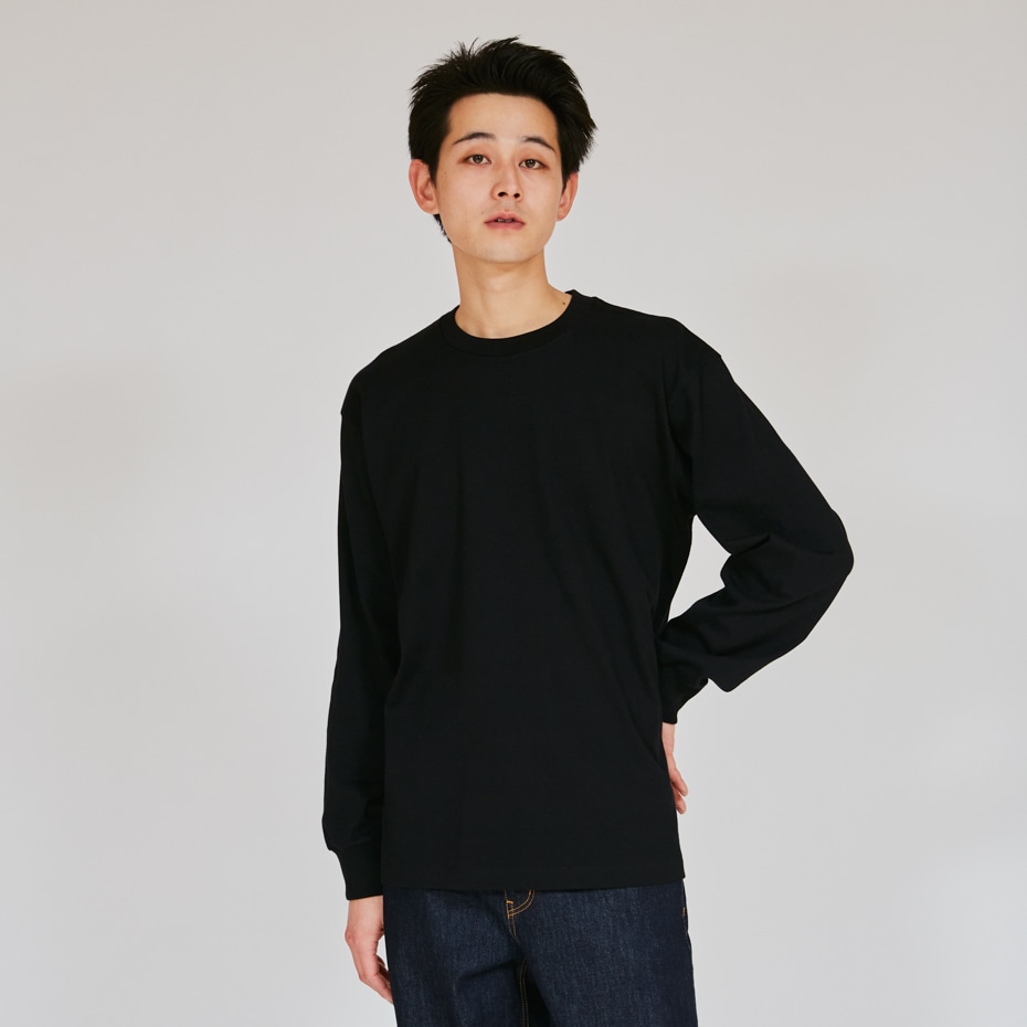 Hanes T-SHIRTS KURO N[lbNOX[uTVc 25FW wCY(HM4-C201)