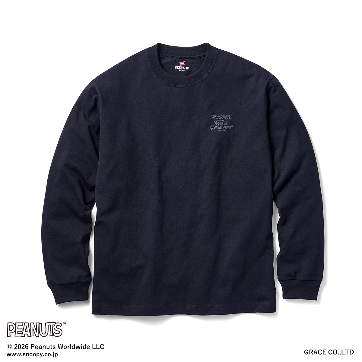 PEANUTS×BEEFY-T �����O�X���[�uT�V���c