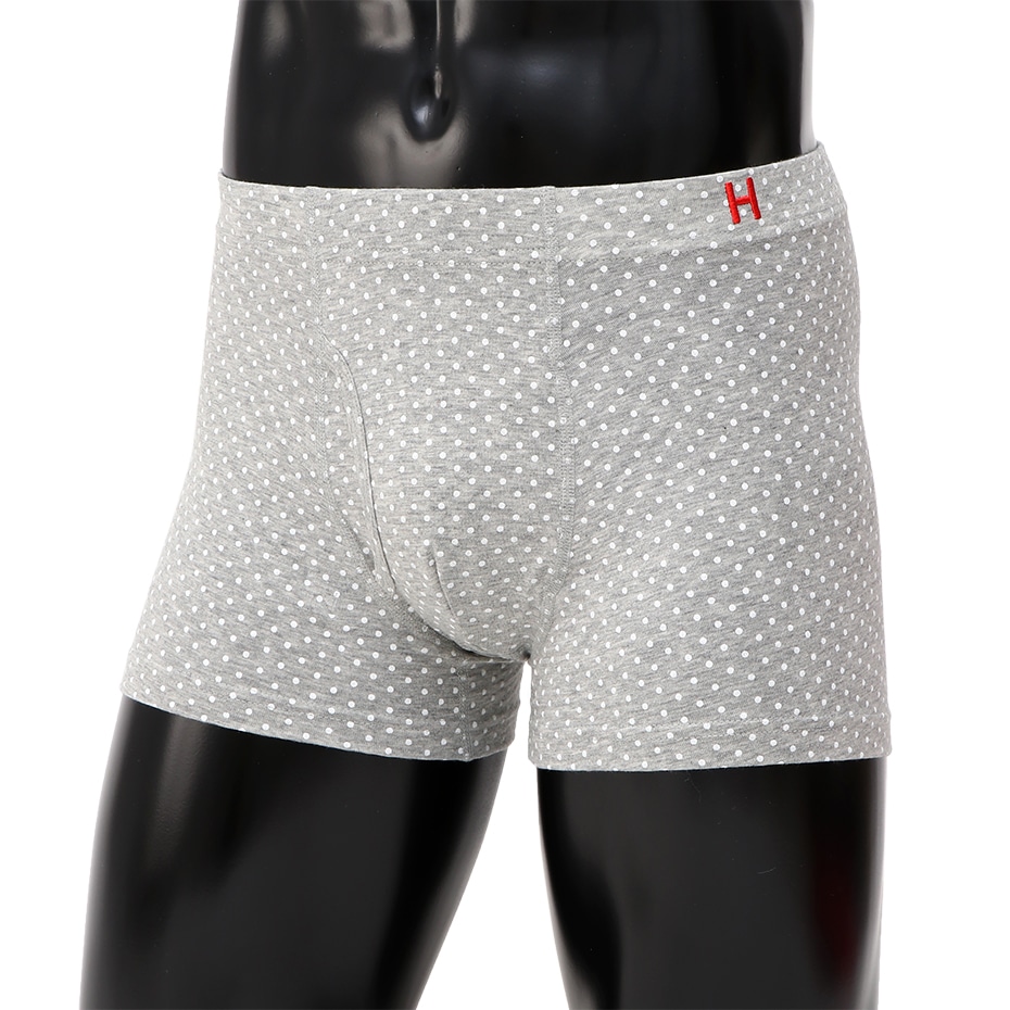 モダール混 Dot柄ボクサー 19SS【春夏新作】Hanes H ヘインズ(HM6-P152)