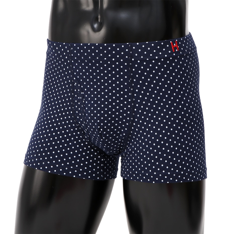 モダール混 Dot柄ボクサー 19SS【春夏新作】Hanes H ヘインズ(HM6-P152)