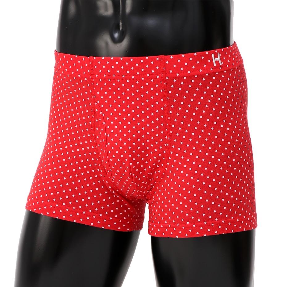 モダール混 Dot柄ボクサー 19SS【春夏新作】Hanes H ヘインズ(HM6-P152)
