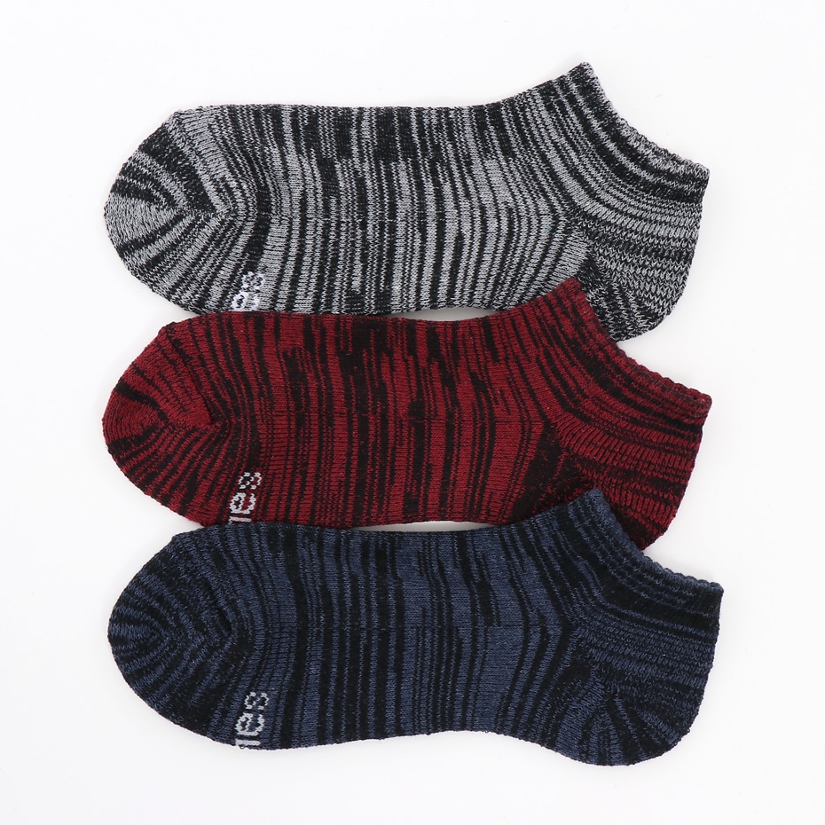 3足組スニーカーインソックス【ハーフパイル】 18FW ヘインズ(HMSCN401)