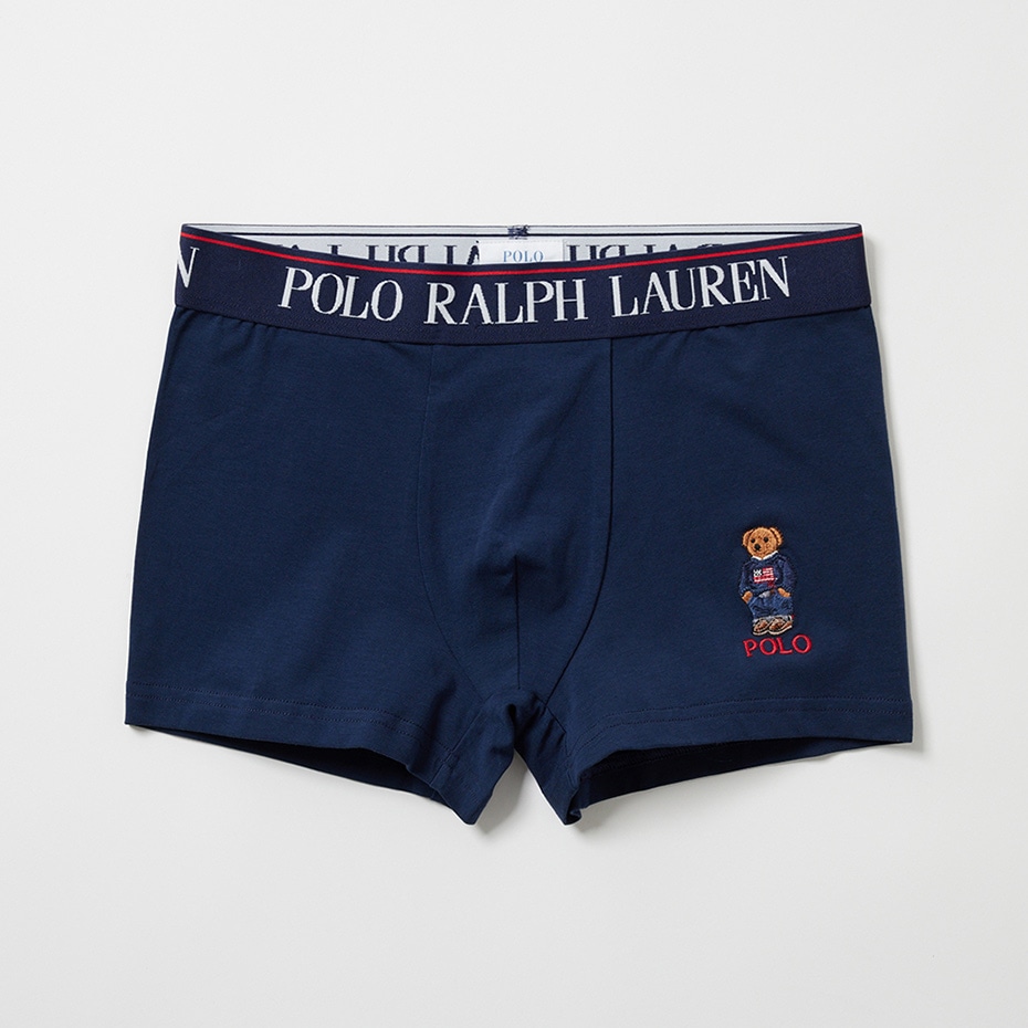 ショートボクサーブリーフ コアフラッグセーターベア刺繍 25FH ポロ ラルフ ローレン【前閉じ】(RM3-B113S)