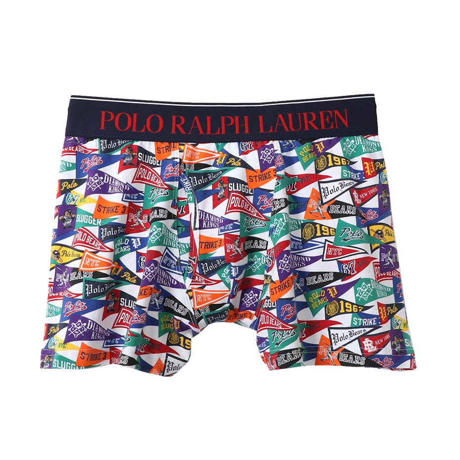 Deco Pennant Print ボクサーブリーフ 20SS ポロ ラルフ ローレン【前開き】(RM3-R302)