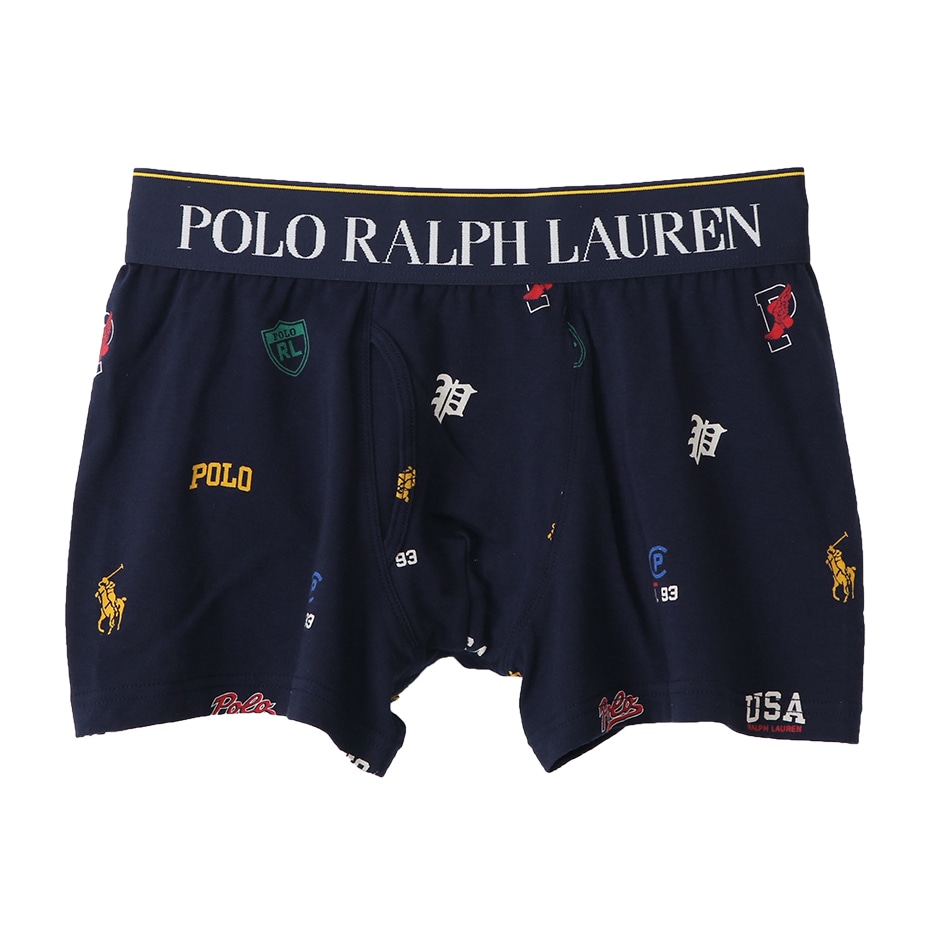 Icon Print ボクサーブリーフ 20FW ポロ ラルフ ローレン【前開き】(RM3-S306)