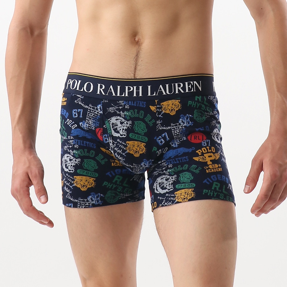 Collegiate Print ボクサーブリーフ 20FW ポロ ラルフ ローレン【前開き】(RM3-S308)