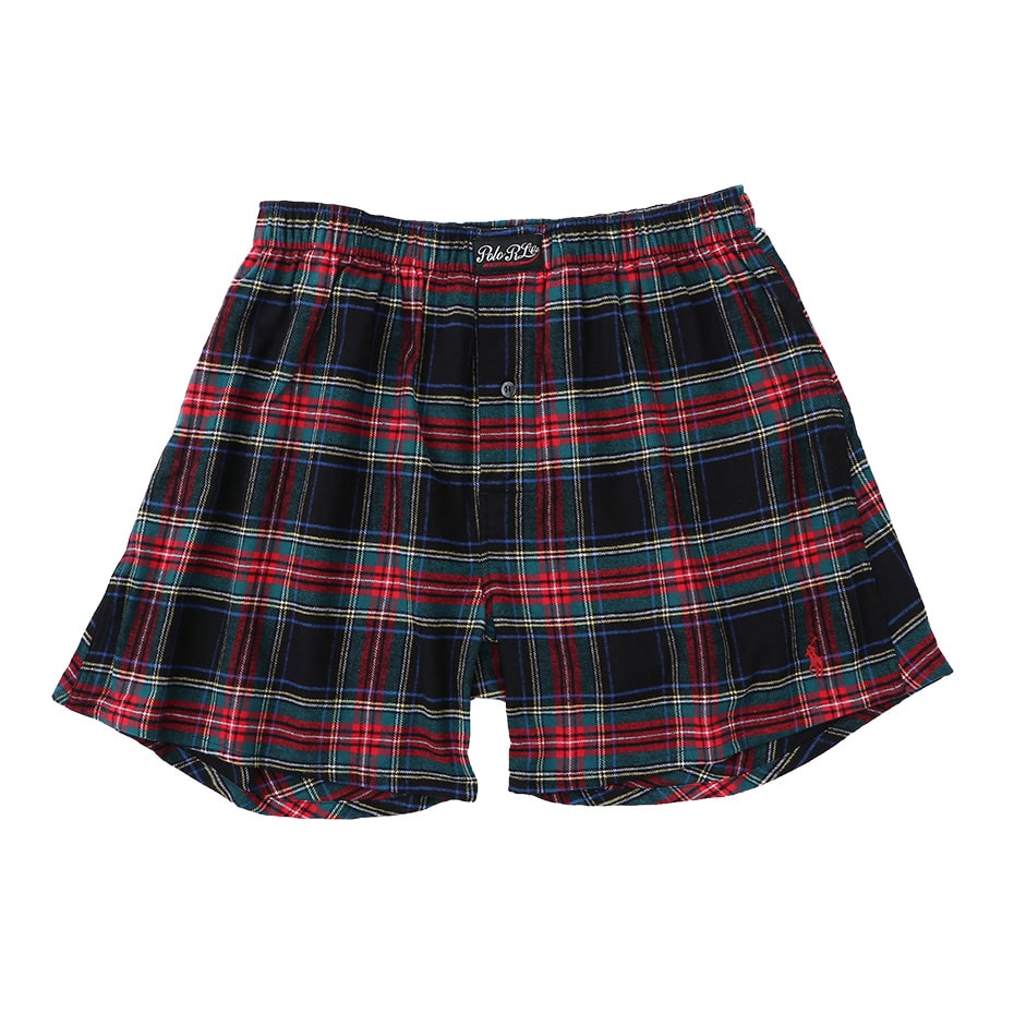 Phillip Plaid flannnel トランクス ポロ ラルフ ローレン【前開き】(RM4-N322)