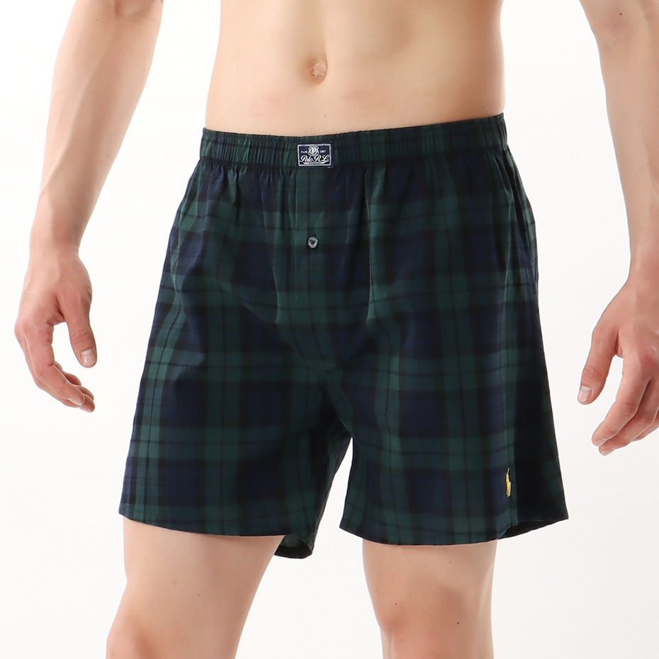 Blackwatch Plaid トランクス 20FW ポロ ラルフ ローレン【前開き】(RM4-S308)
