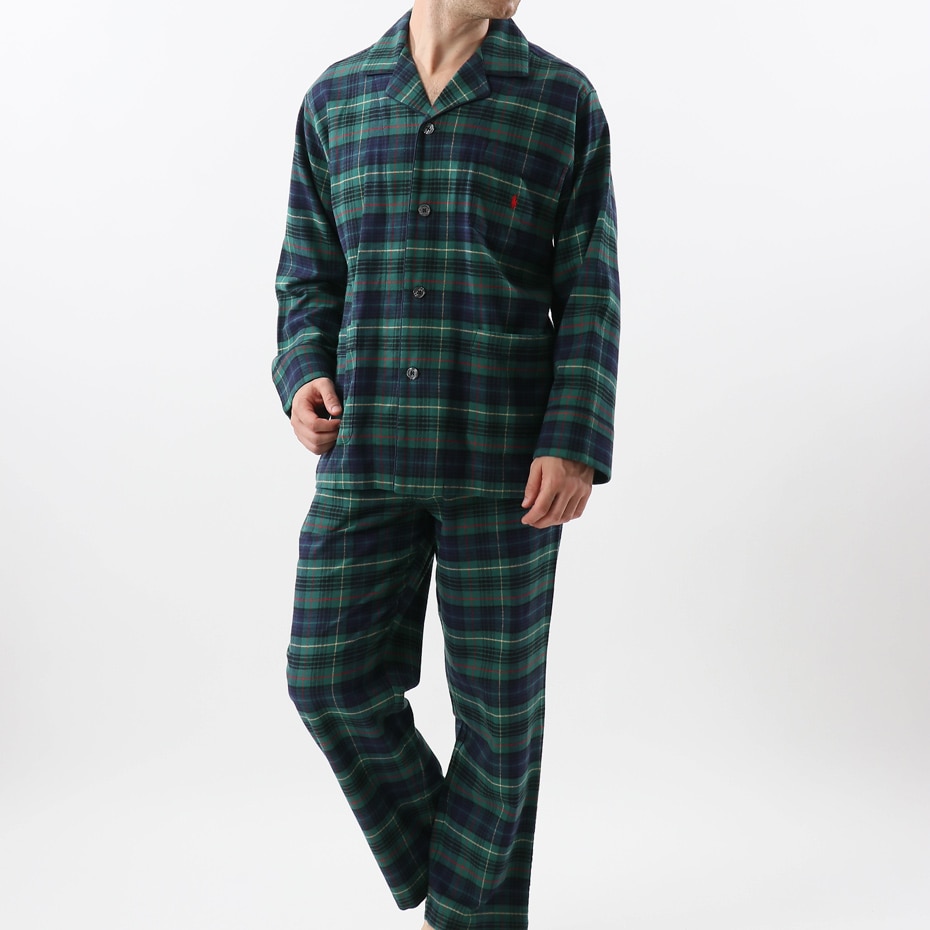 Yale Plaid パジャマ 20FW ポロ ラルフ ローレン(RM6-S305)