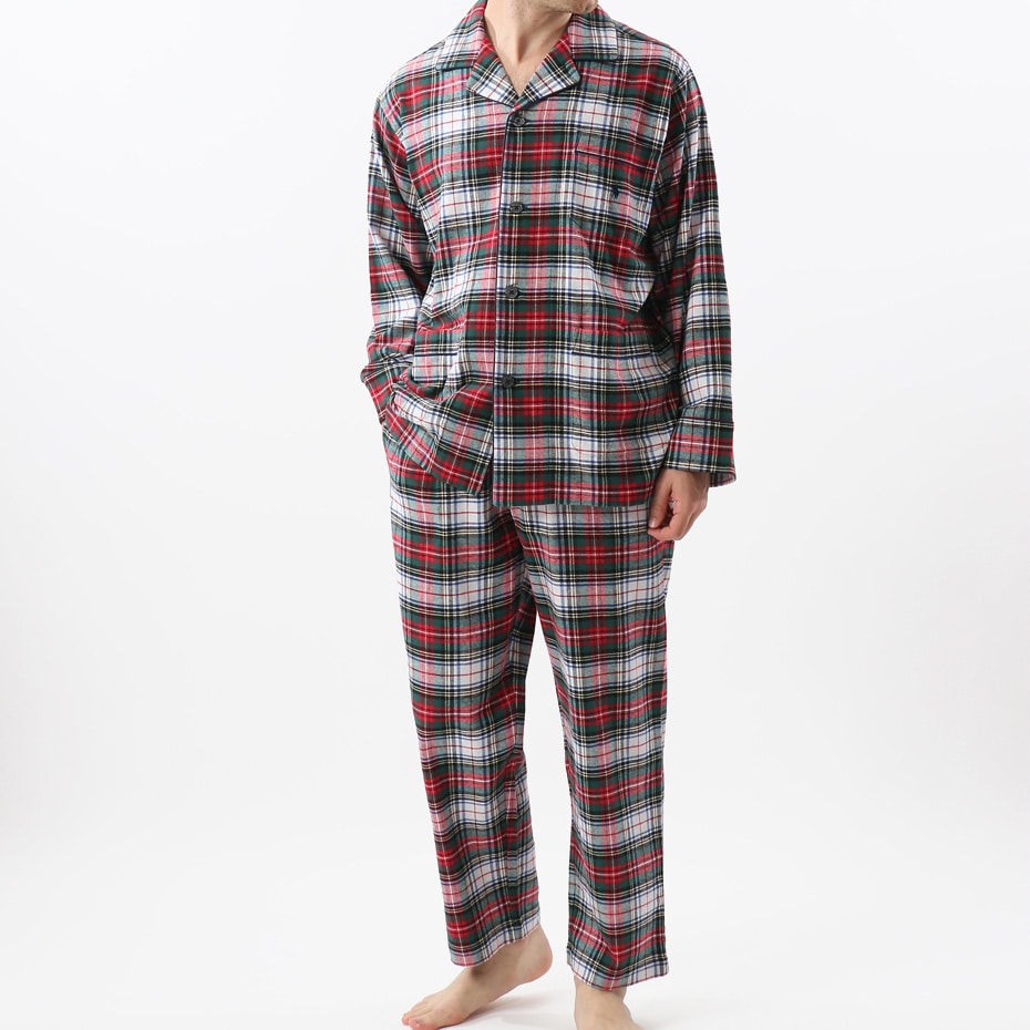 Hamilton Plaid パジャマ 20FW ポロ ラルフ ローレン(RM6-S306)