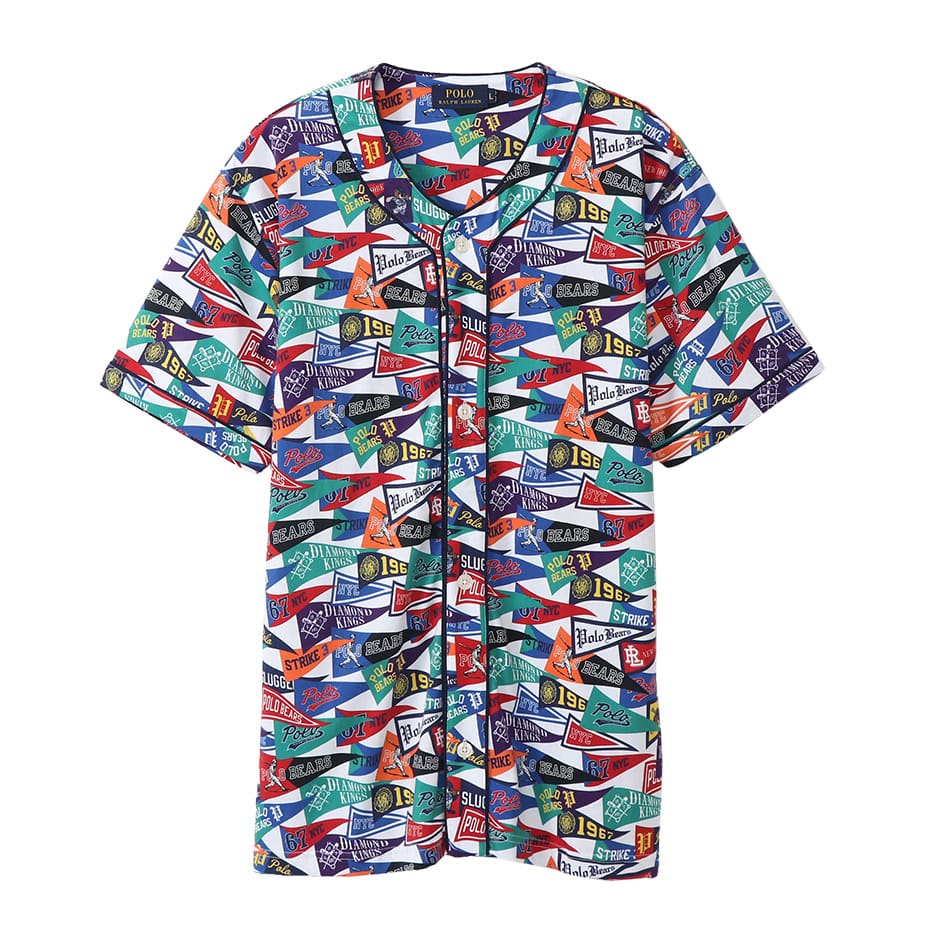 ショートスリーブ ベースボール PJ トップス 20SS ポロ ラルフ ローレン(RM8-R301)