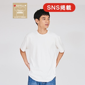 Hanes T-SHIRTS SHIRO クルーネックTシャツ 26SS Hanes T-SHIRTS SHIRO (HM1-D201)