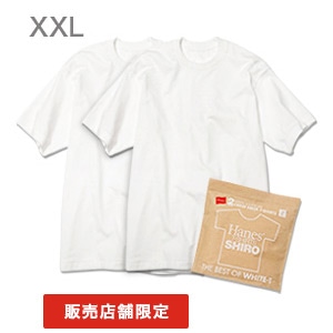 傫TCY 2g SHIRO N[lbNTVc 25SS Hanes T-SHIRTS SHIRO (HM1-Z701)